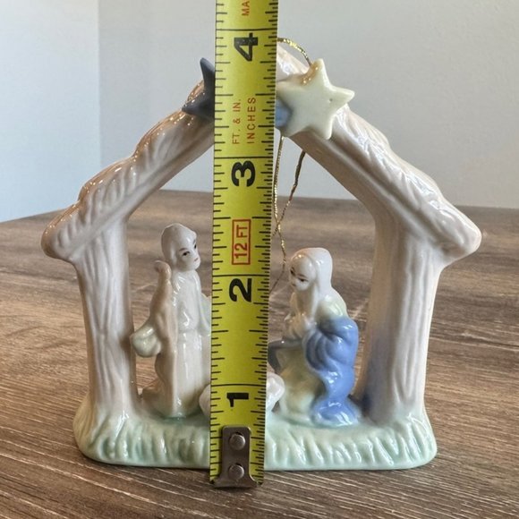 International Bazaar Nativity Baby Jesus, Mary & Joseph Christmas Tree Ornament - Picture 5 of 6